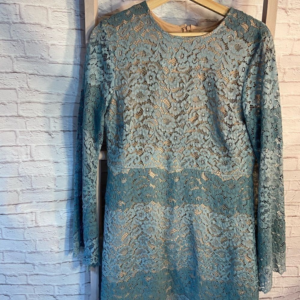 💝 3/$75 WAYF Dream Lover Blue Lace Dress